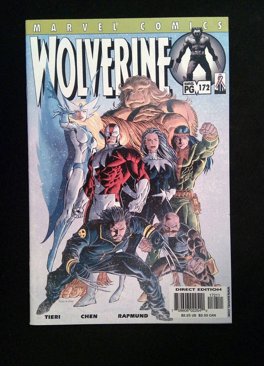 Wolverine #172  MARVEL Comics 2002 VF+