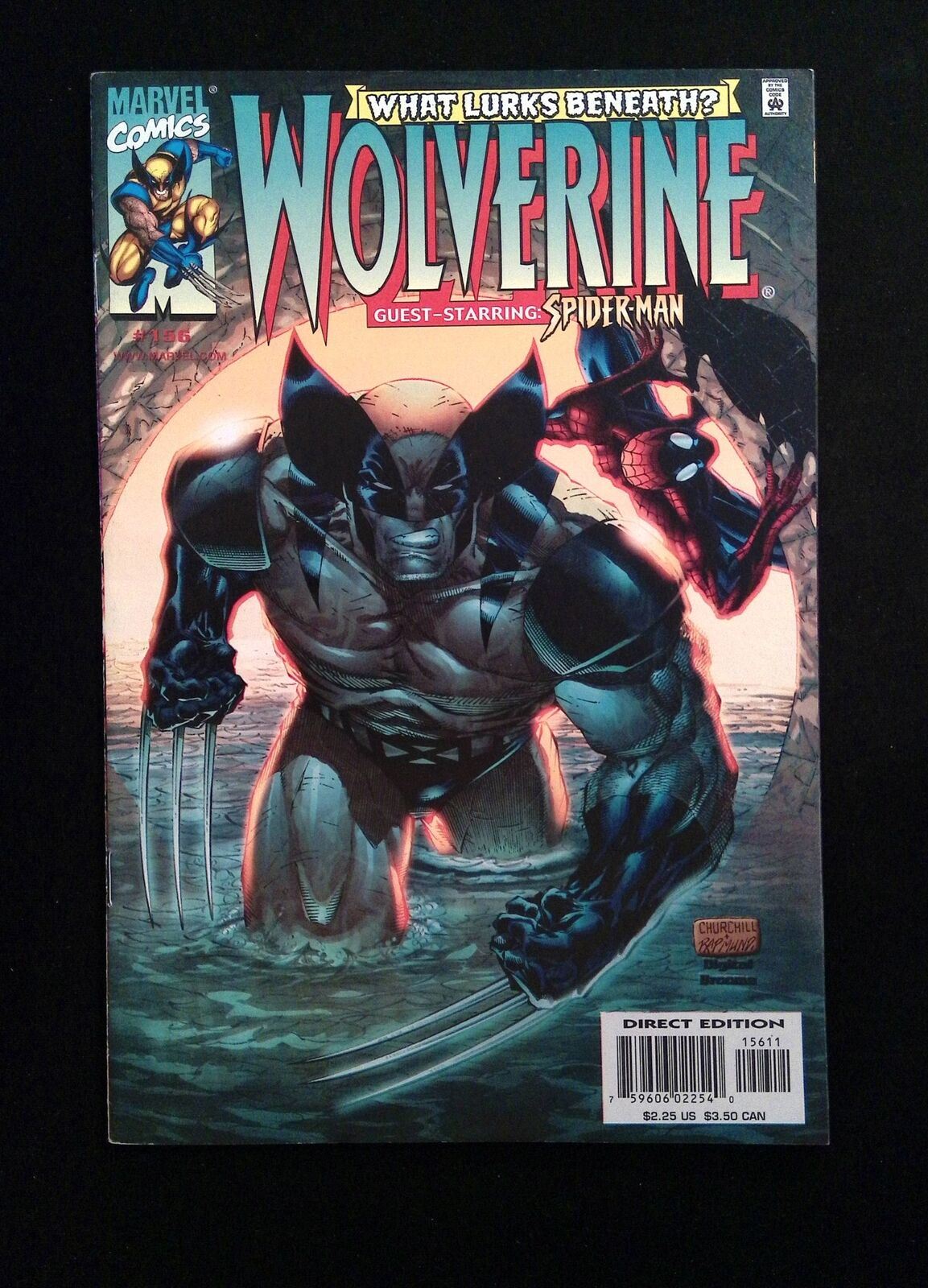 Wolverine #156  MARVEL Comics 2000 VF+