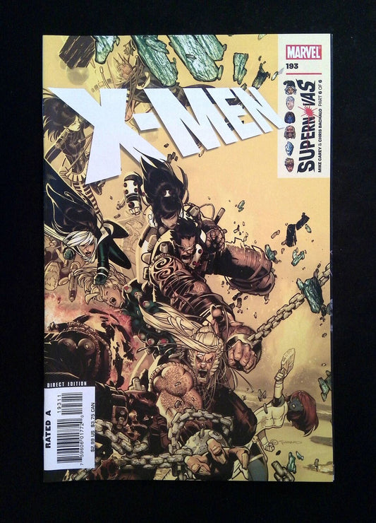 X-Men #193  MARVEL Comics 2007 VF+