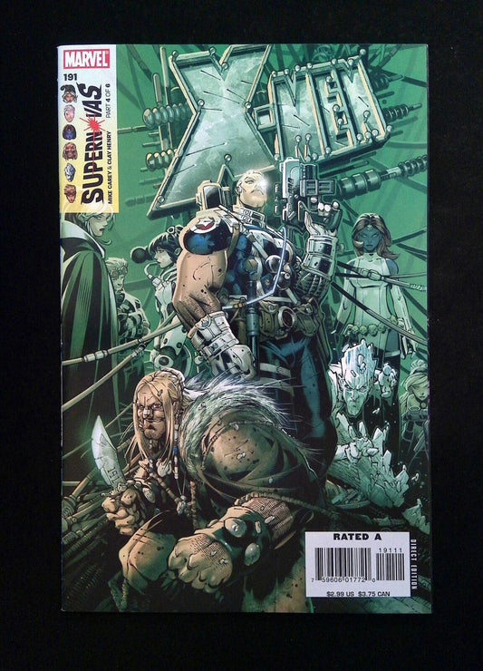 X-Men #191  MARVEL Comics 2006 VF+