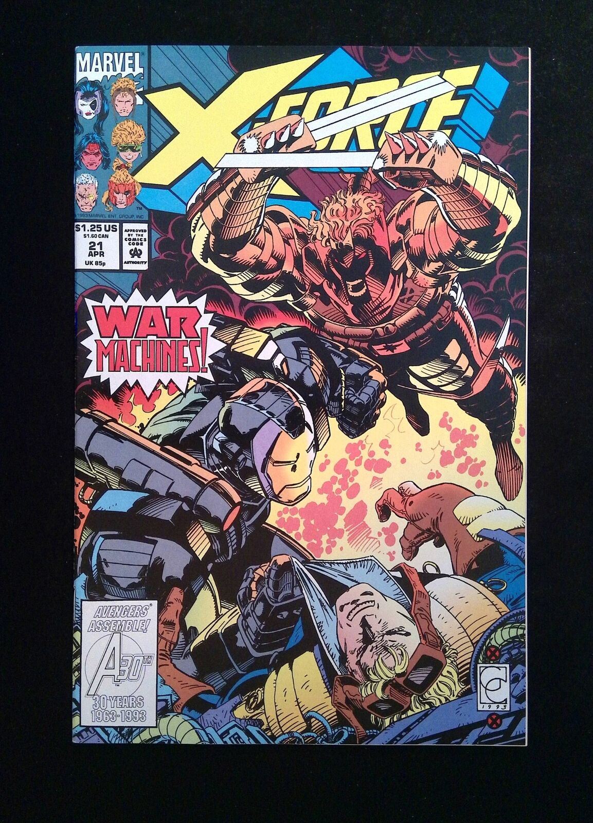 X-Force #21  MARVEL Comics 1993 NM-