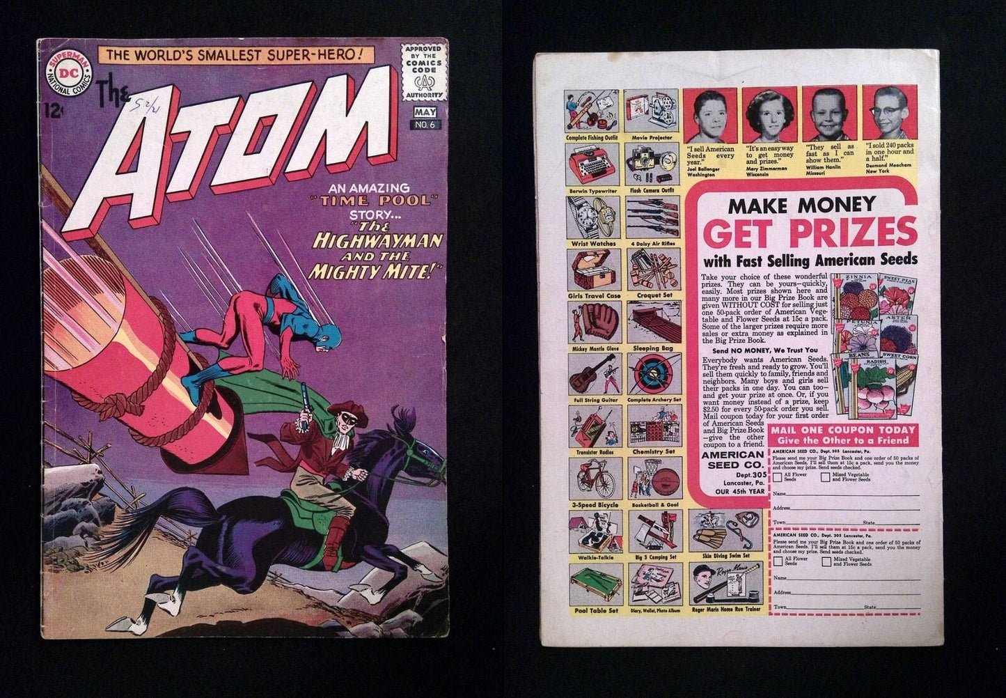 Atom #6  DC Comics 1963 FN+