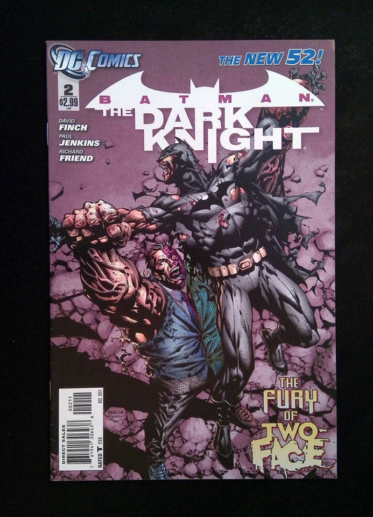 Batman Dark Knight #2 (2ND SERIES) DC Comics 2011 VF+