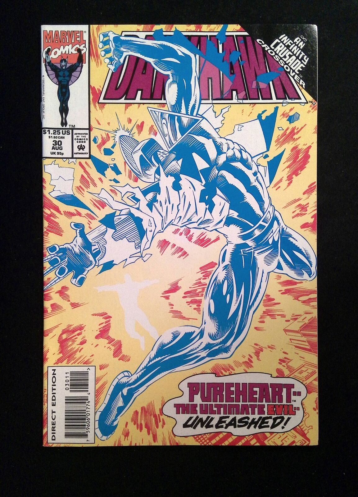 Darkhawk #30  MARVEL Comics 1993 NM-