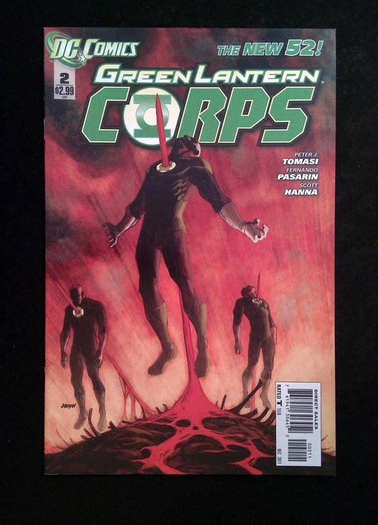 Green Lantern Corps #2 (2ND SERIES) DC Comics 2011 NM-