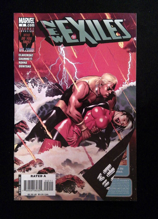 New Exiles #2  Marvel Comics 2008 VF+