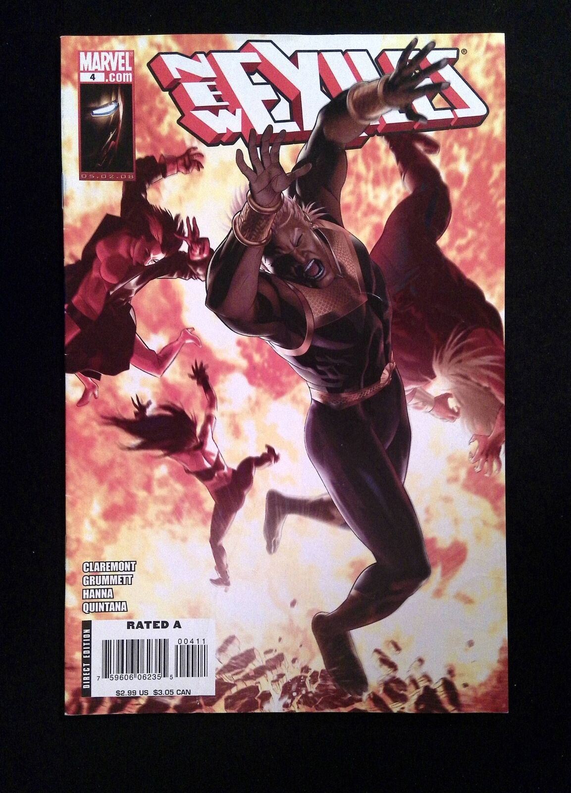 New Exiles #4  Marvel Comics 2008 VF+