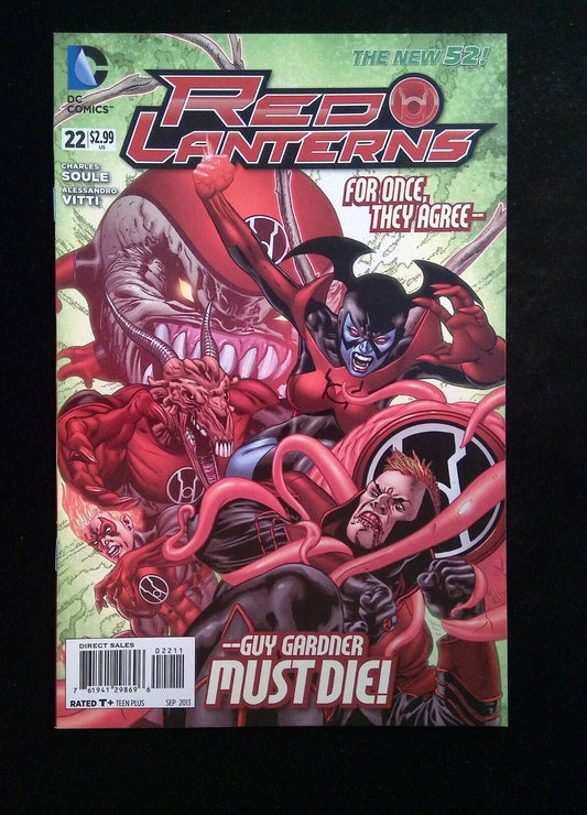 Red Lantern #22  DC Comics 2013 NM