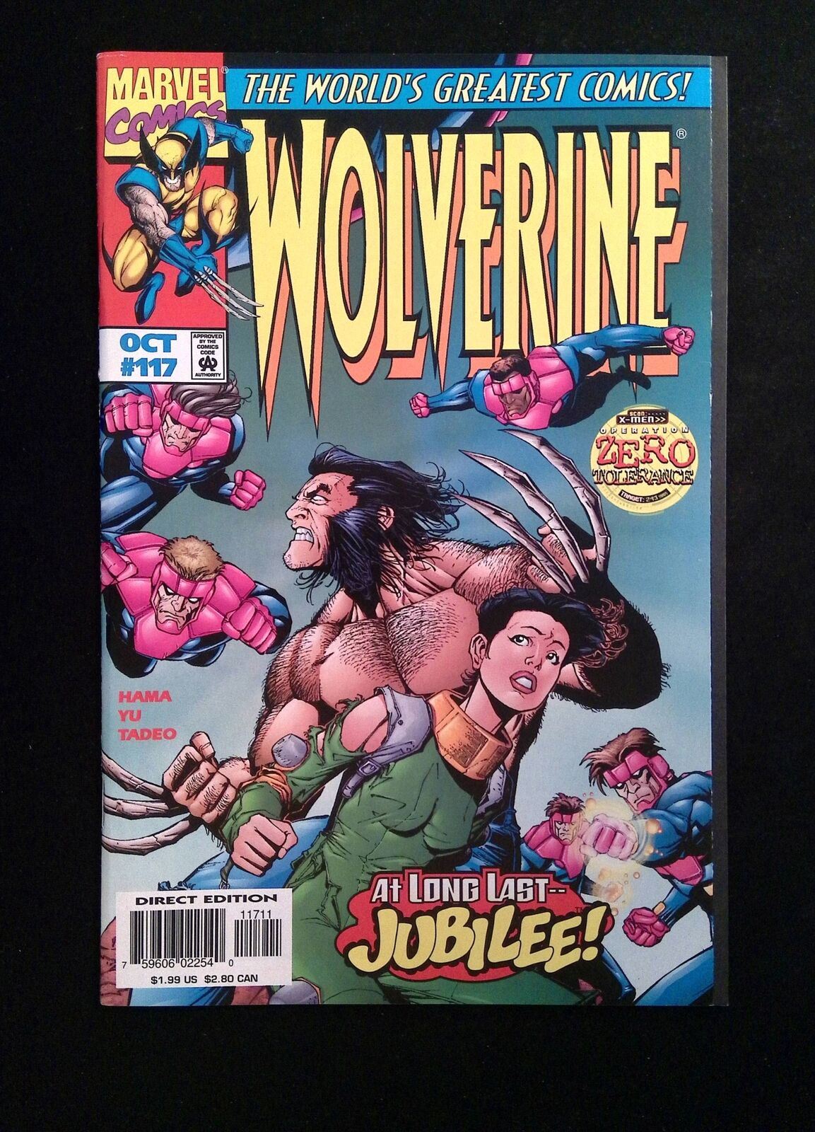 Wolverine #117  MARVEL Comics 1997 VF/NM