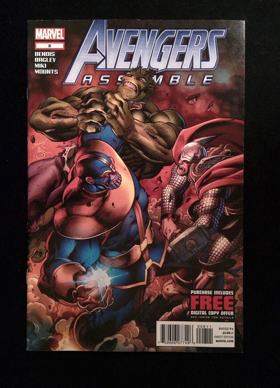 Avengers Assemble #8  MARVEL Comics 2012 VF/NM