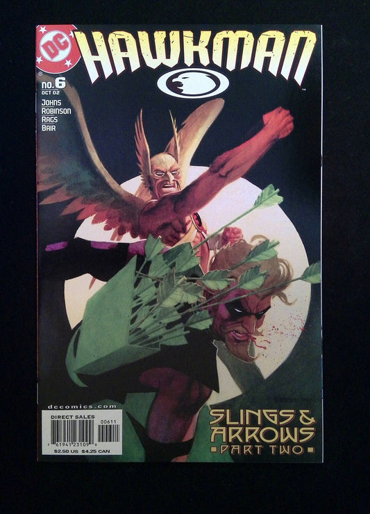 Hawkman #6 (4TH SERIES) DC Comics 2002 VF+