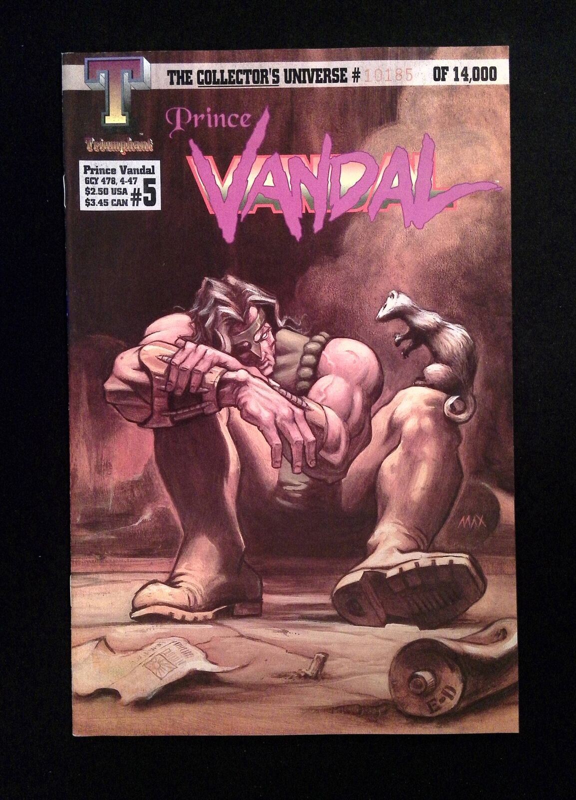 Prince Vandal #5  TRIUMPHANT Comics 1994 VF/NM