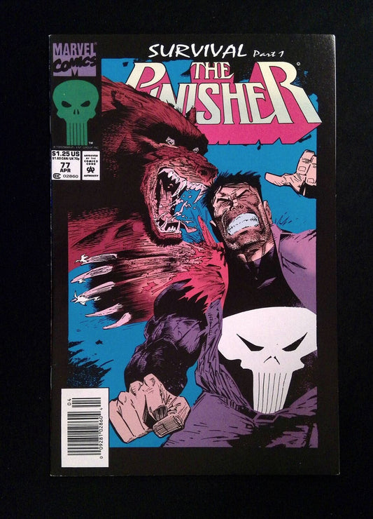 Punisher #77 (2ND SERIES) MARVEL Comics 1993 VF+ NEWSSTAND