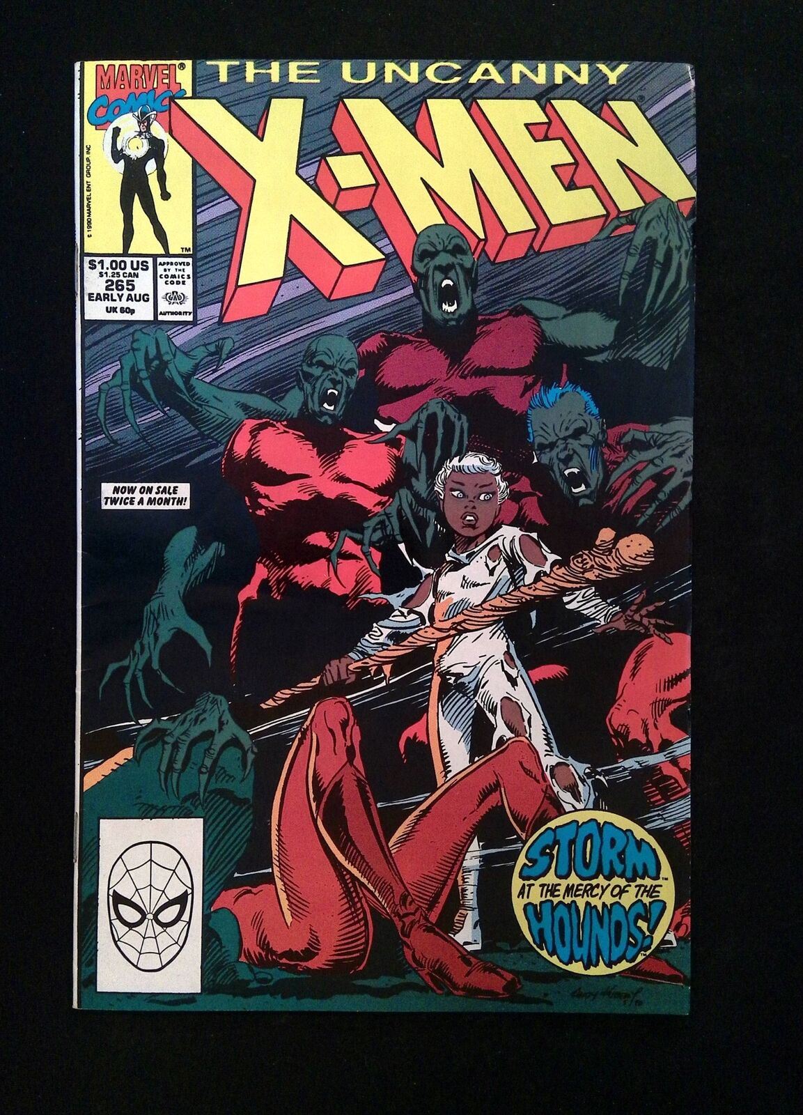 Uncanny X-Men #265  MARVEL Comics 1990 VF+