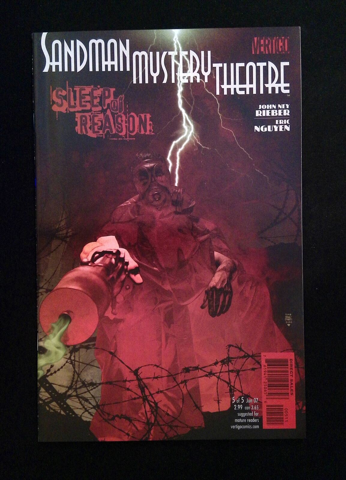 Sandman Mystery Theatre Sleep Of Reason #5  DC/Vertigo Comics 2007 NM-