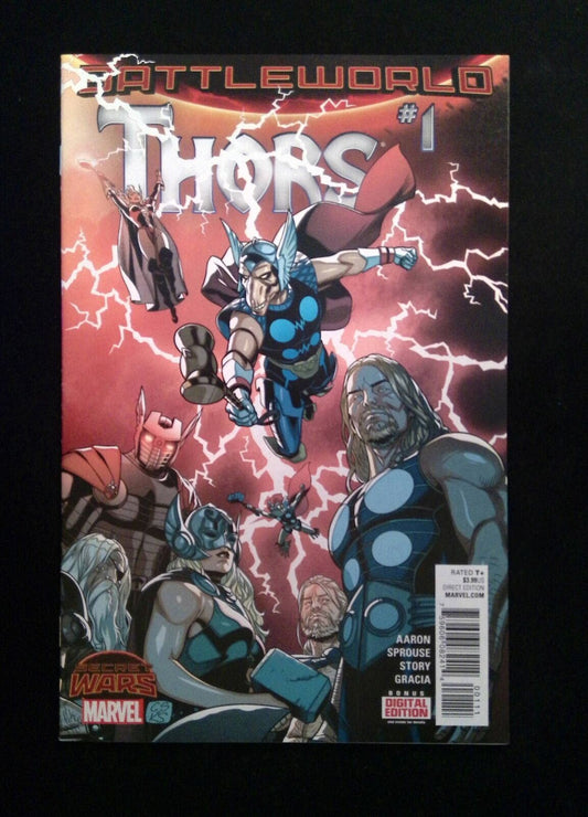 Thors Tpb Secret Wars: Battleworld #1-1S  MARVEL Comics 2016 NM-