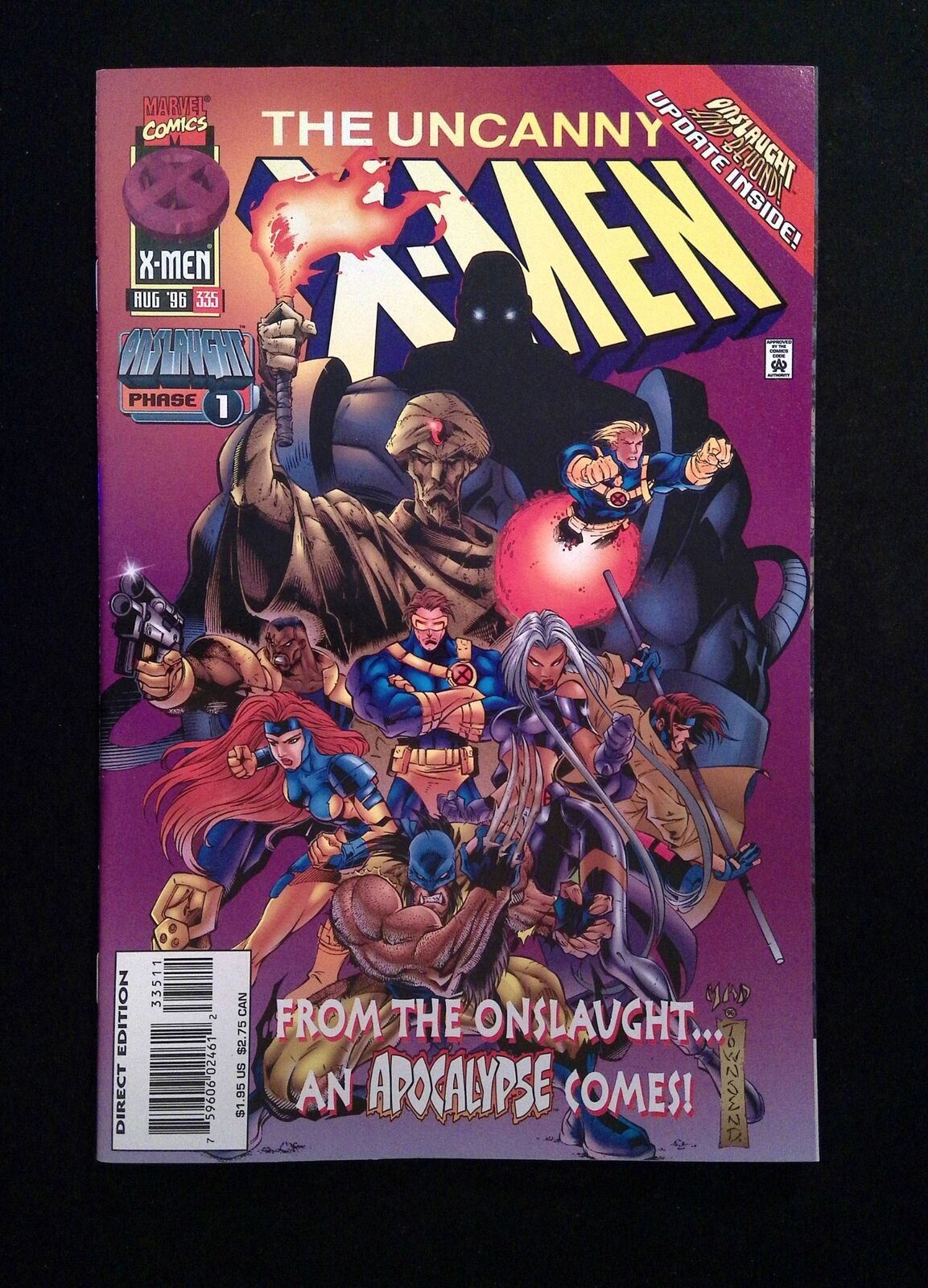 Uncanny X-Men #335  MARVEL Comics 1996 NM