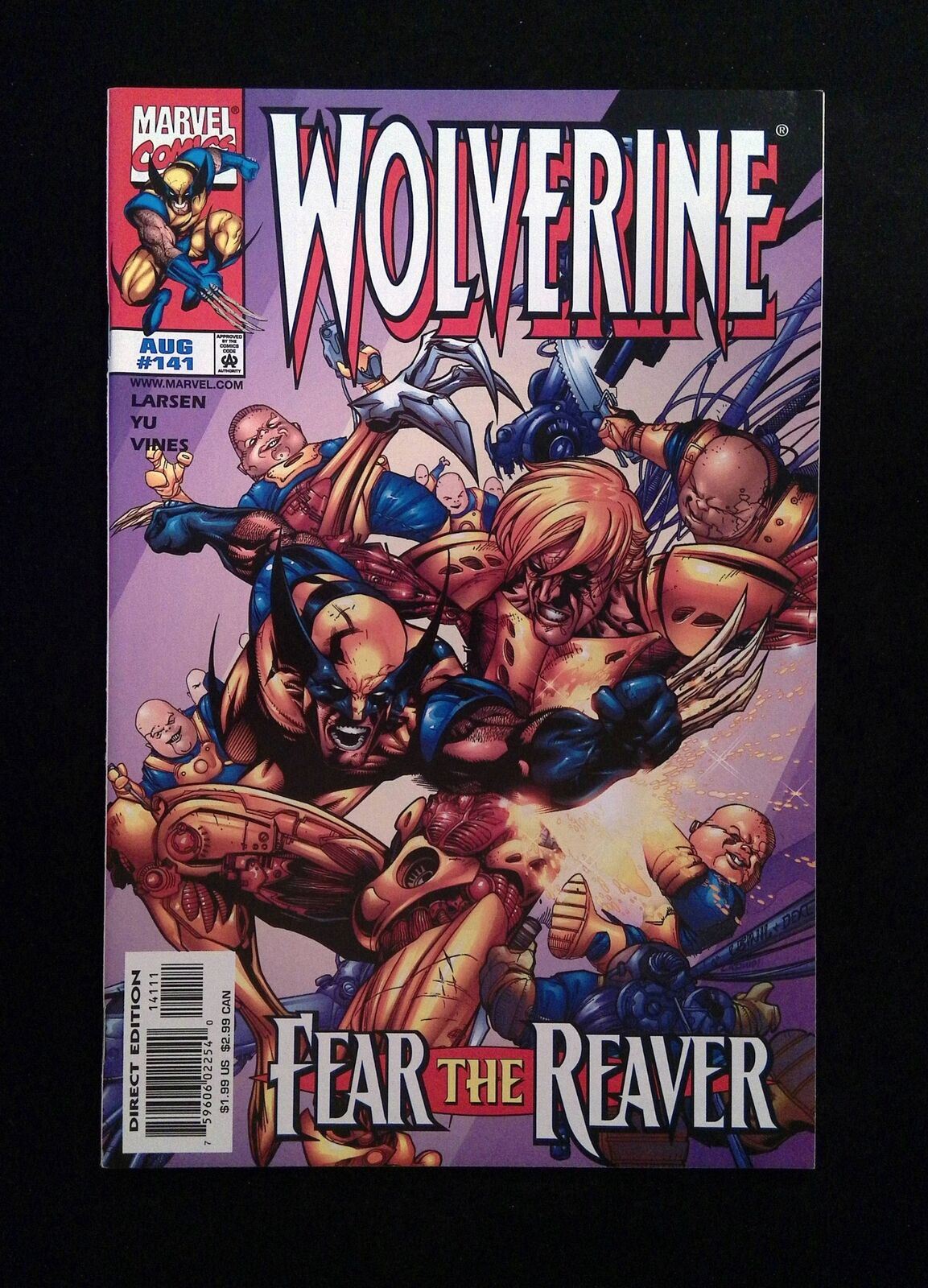 Wolverine #141  MARVEL Comics 1999 NM+