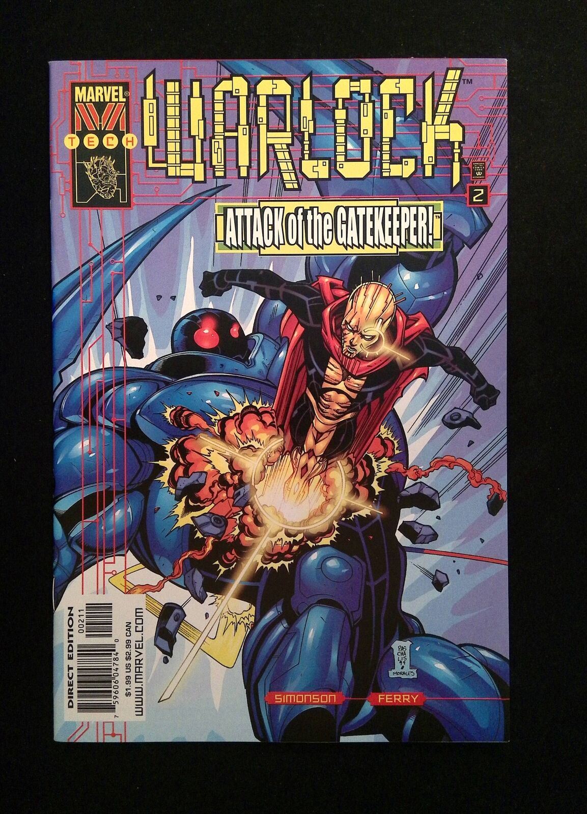 Warlock #2 (2nd Series) Marvel Comics 1999 VF/NM