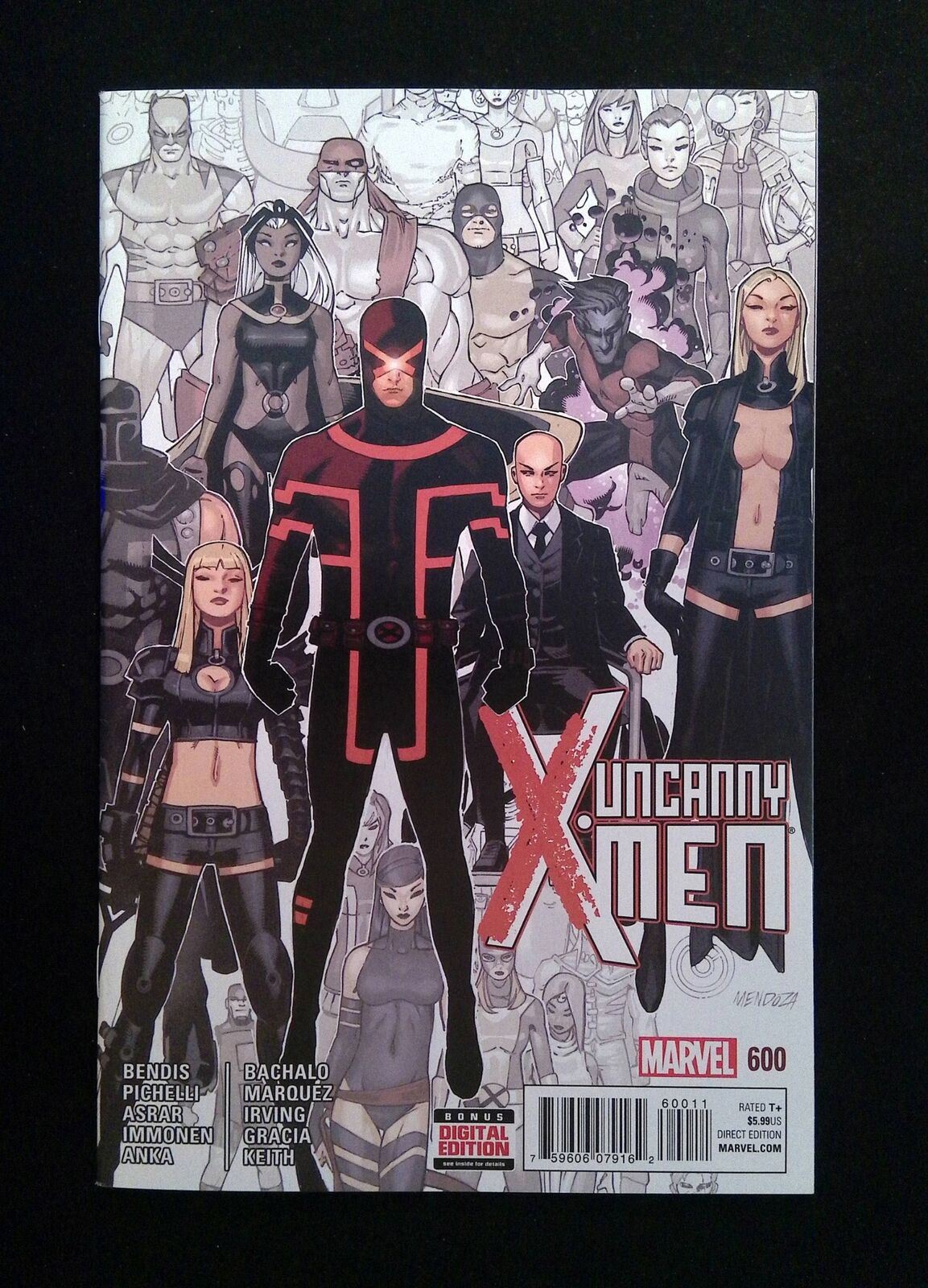 Uncanny X-Men #600 (3rd Series) Marvel Comics 2016 NM-