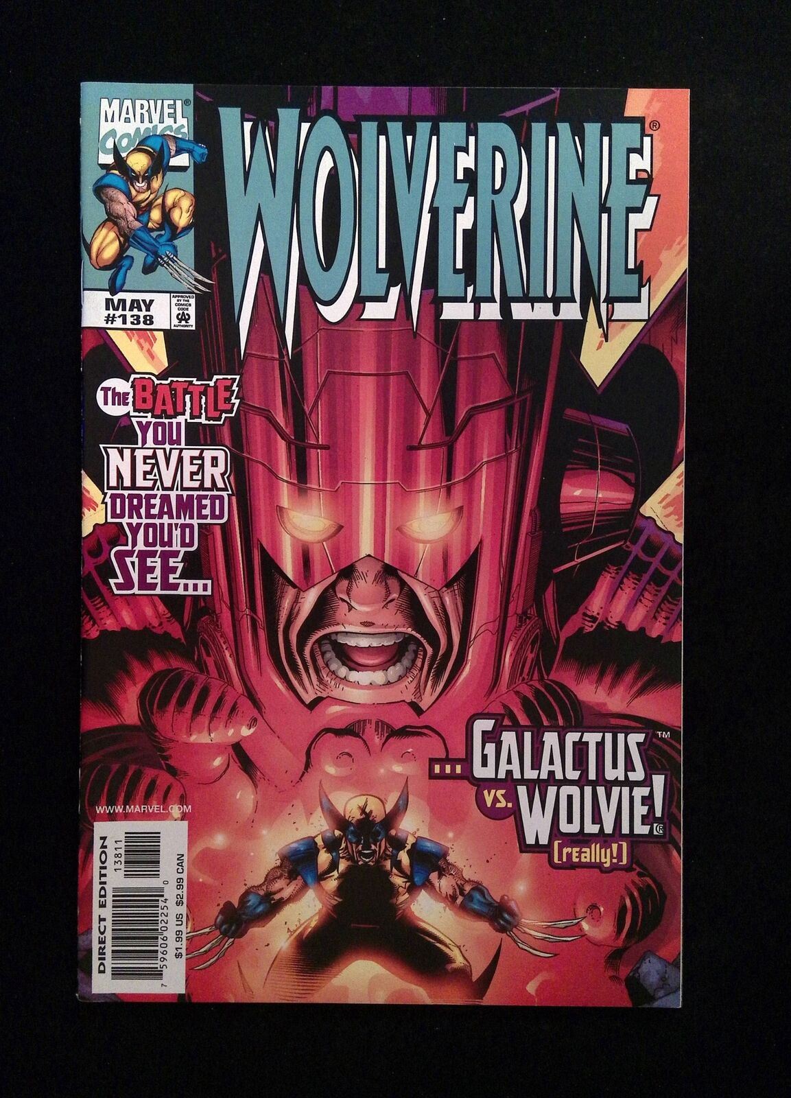 Wolverine #138  MARVEL Comics 1999 NM