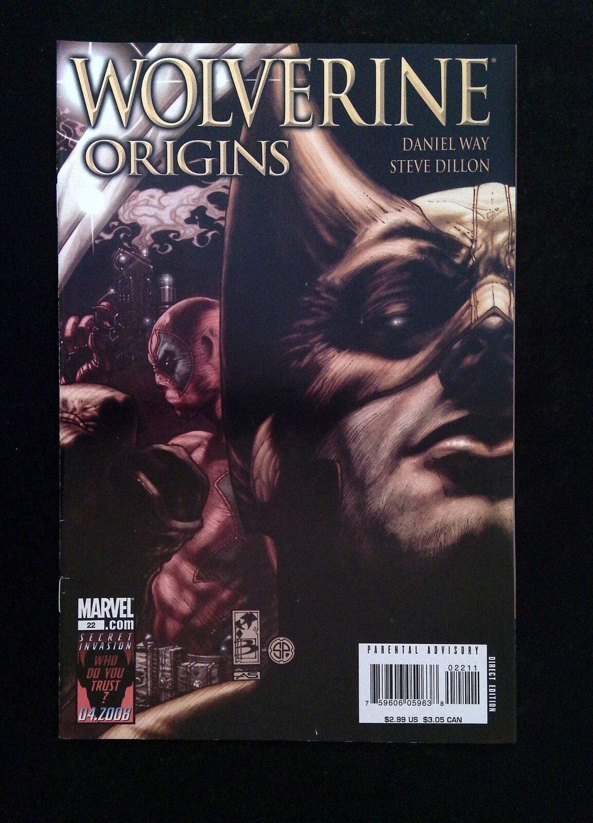 Wolverine Origins #22  MARVEL Comics 2008 VF/NM