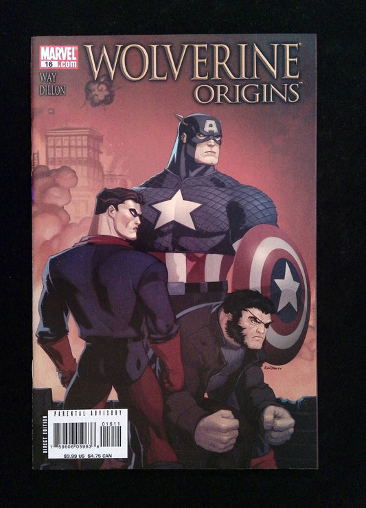 Wolverine Origins #16B  MARVEL Comics 2007 NM+  MCGUINNESS VARIANT