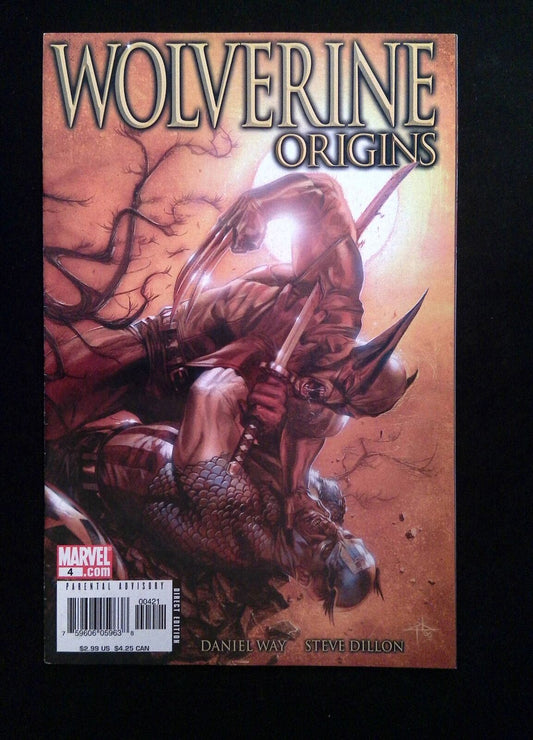 Wolverine Origins #4B  MARVEL Comics 2006 VF/NM  DELL'OTTO VARIANT