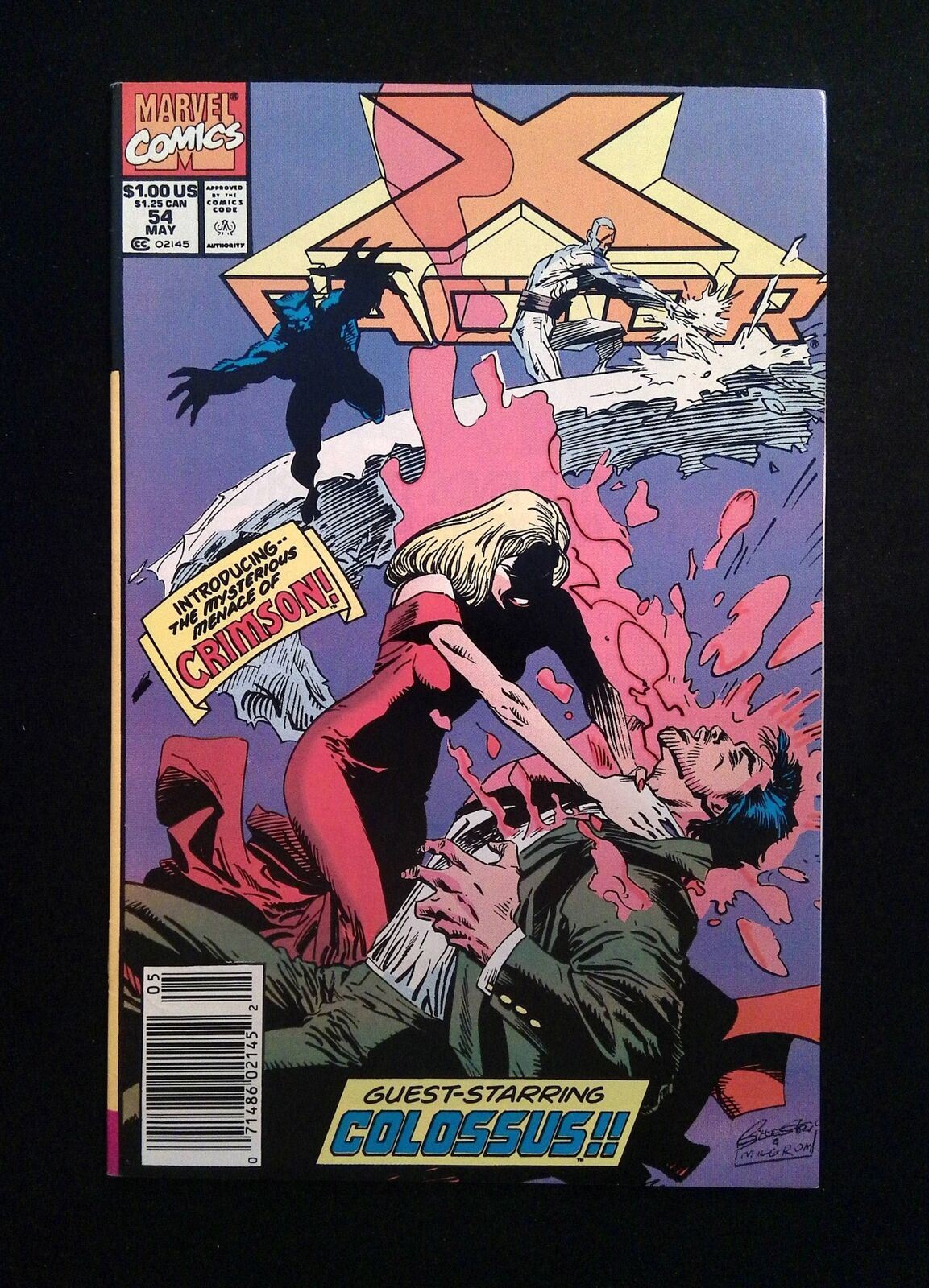 X-Factor #54  Marvel Comics 1990 VF/NM Newsstand