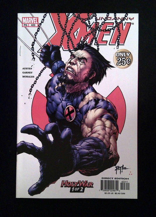 X-Men #423D  MARVEL Comics 2003 VF+  VARIANT COVER