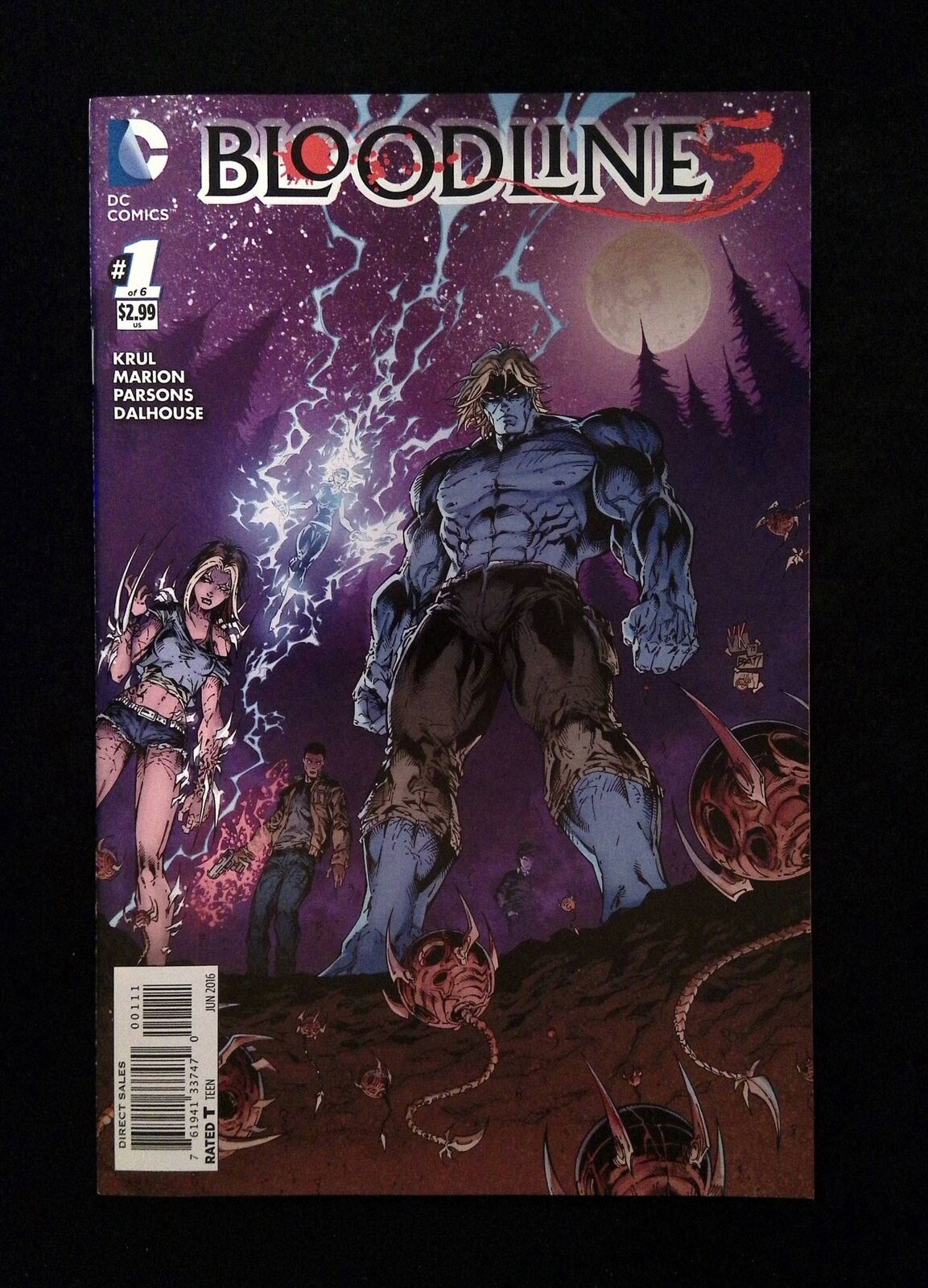 Bloodlines #1  DC Comics 2016 NM-