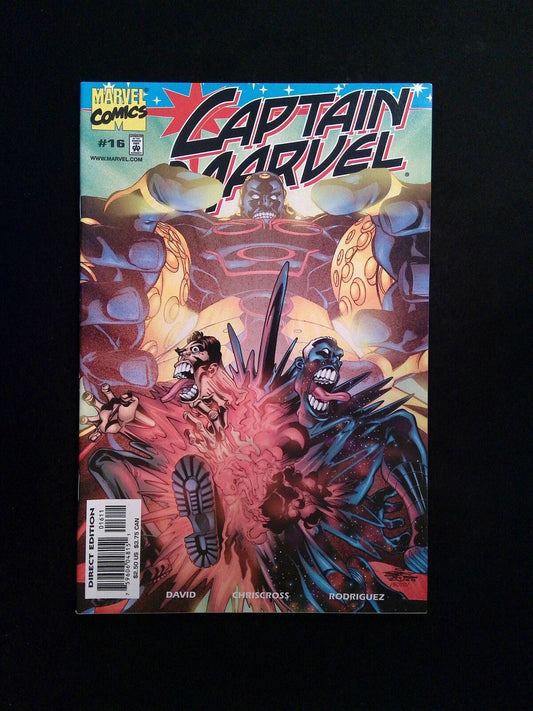 Captain Marvel  #16 (4th Series) Marvel Comics 2001 NM-