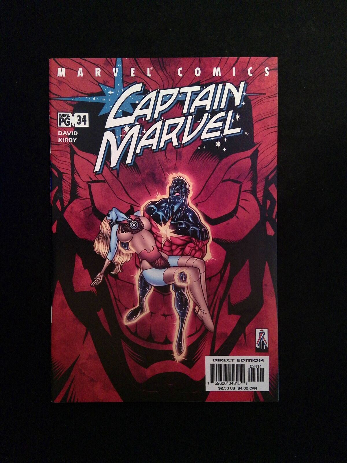 Captain Marvel  #34 (4th Series) Marvel Comics 2002 NM-