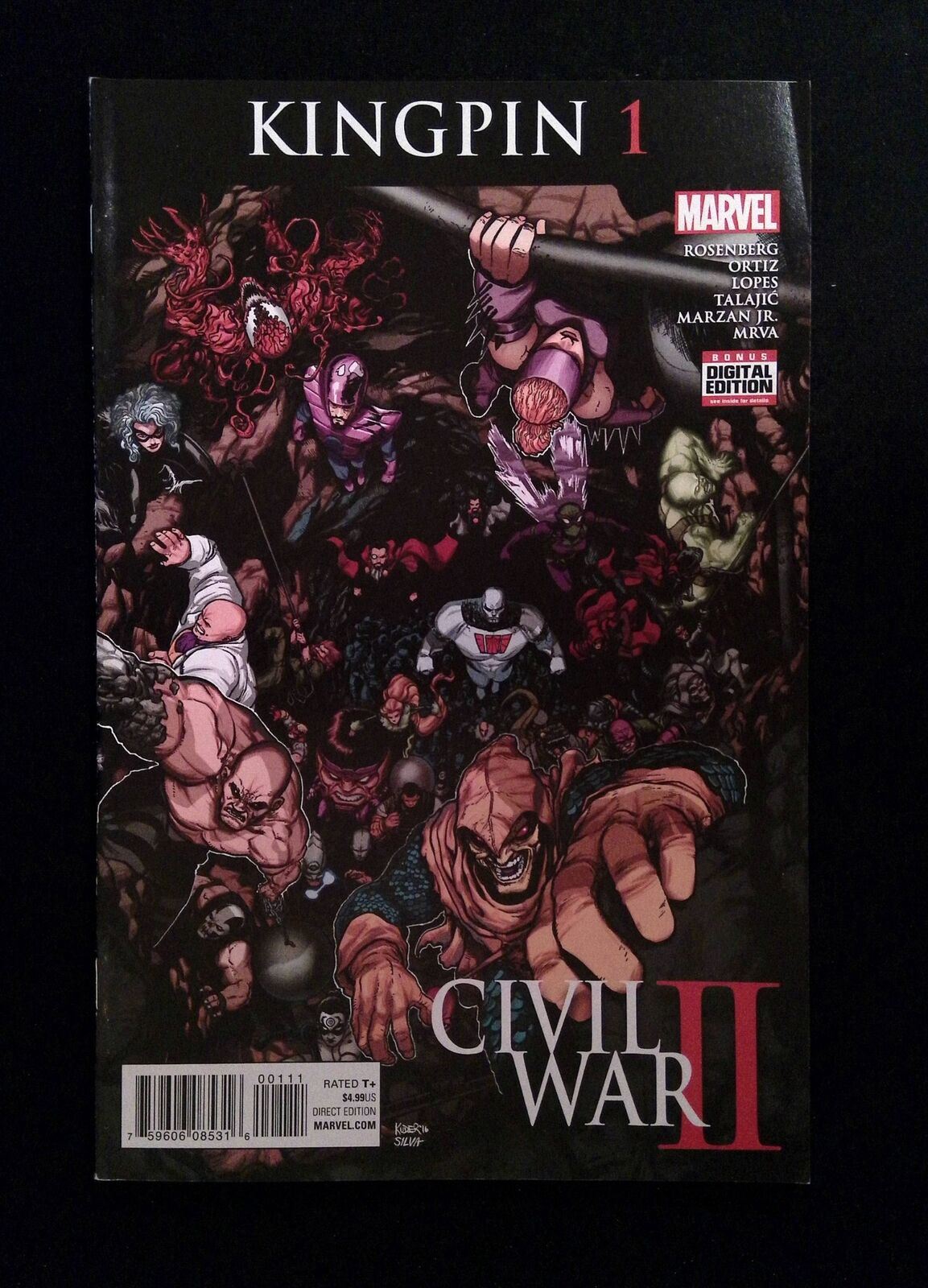 Civil War II Kingpin #1  MARVEL Comics 2016 NM-