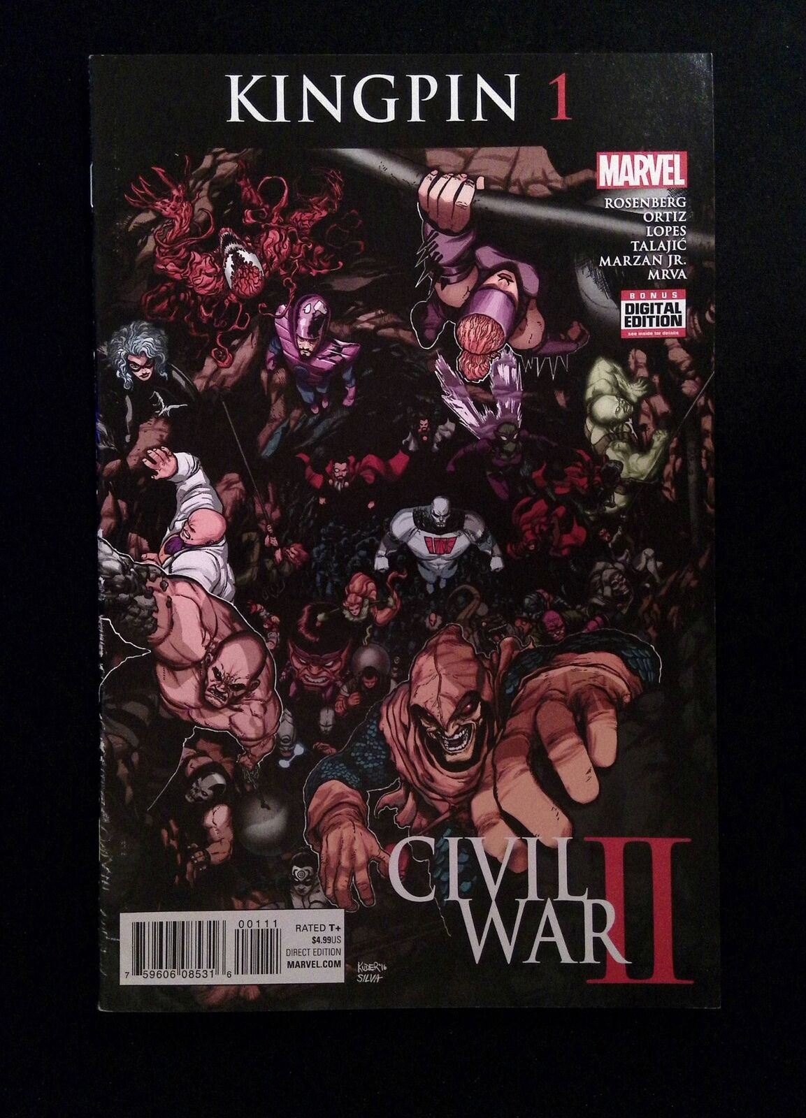 Civil War II Kingpin #1  MARVEL Comics 2016 VF+