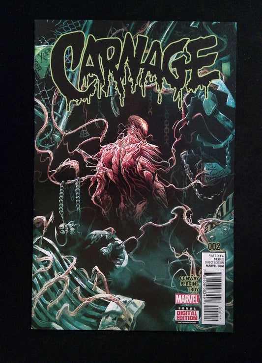 Carnage #2 (2ND SERIES) MARVEL Comics 2016 VF/NM