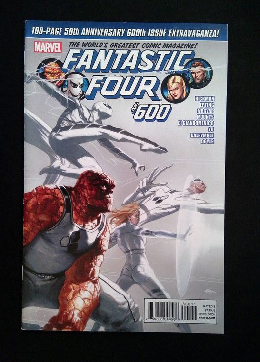 Fantastic Four #600 (3rd Series) Marvel Comics 2012 VF/NM