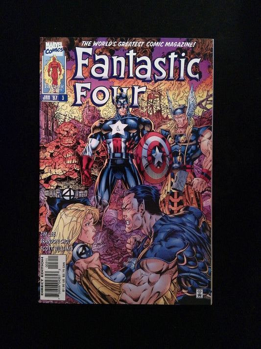 Fantastic Four #3 (2ND SERIES) MARVEL Comics 1997 NM+