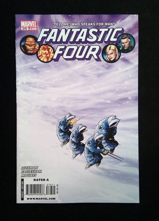 Fantastic Four #576 (3rd Series) Marvel Comics 2010 VF+