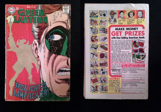 Green Lantern #60 (2ND SERIES) DC Comics 1968 GD+