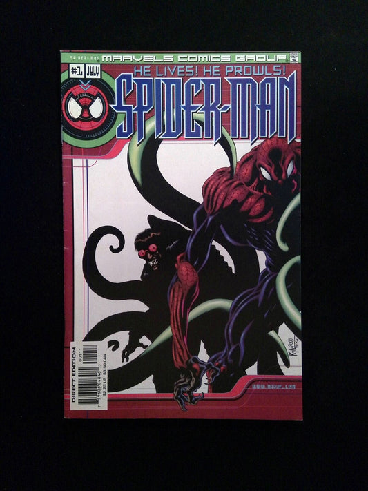 He Lives! He Prowls! Spider-Man #1  Marvel Comics 2000 VF+