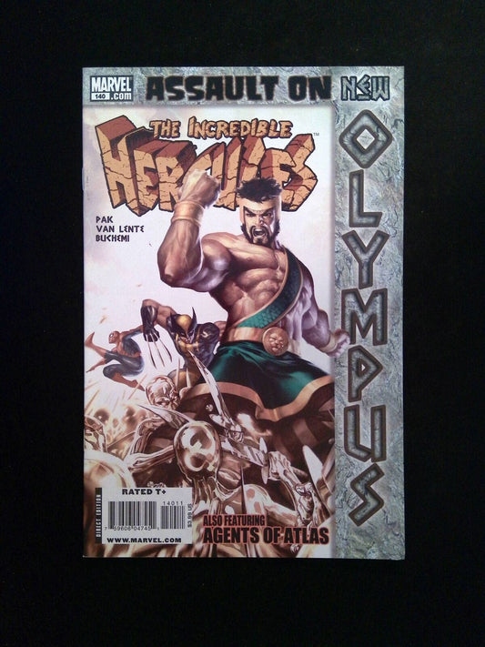 Incredible Hercules #140  Marvel Comics 2010 VF+