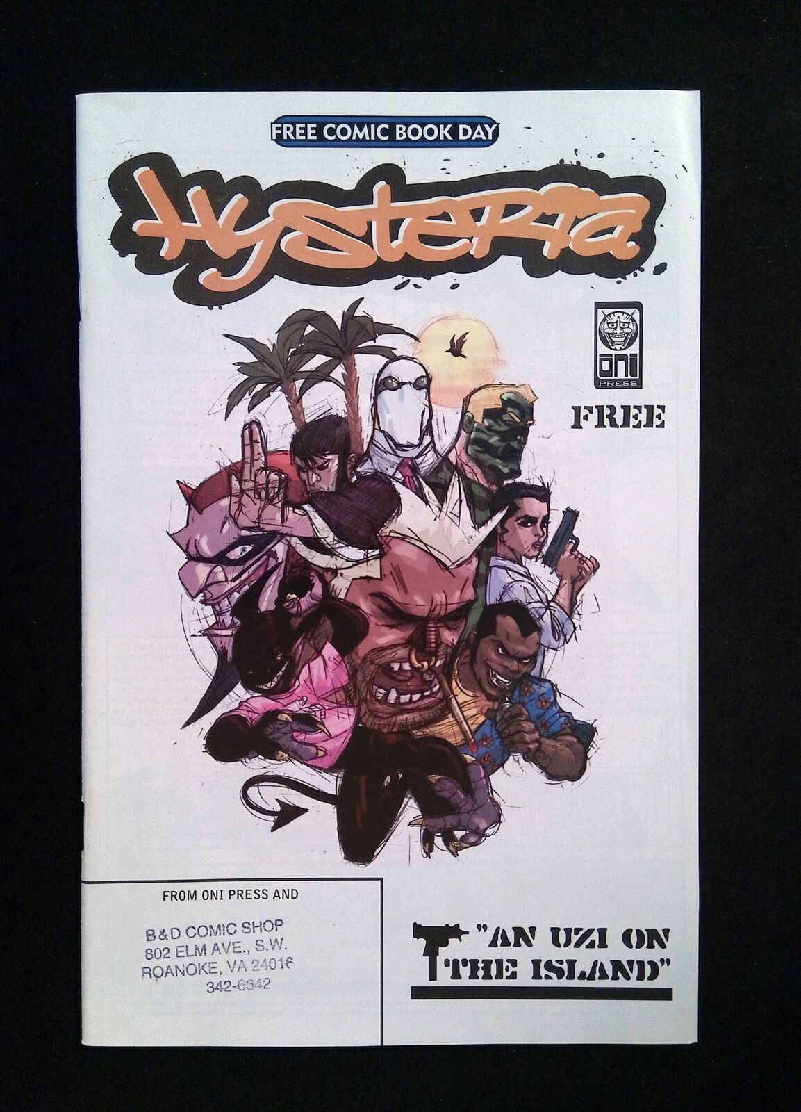 Hysteria/Sharknife (FCBD) #0  ONI PRESS Comics 2004 NM-