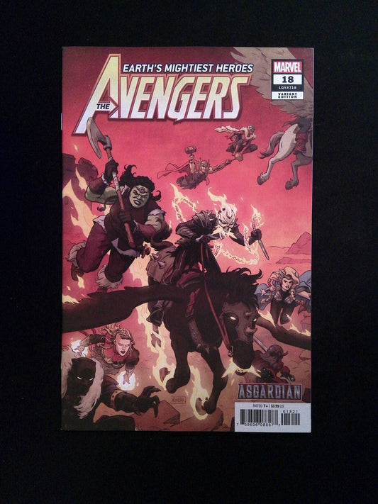 Avengers #18C (8TH SERIES) MARVEL Comics 2019 NM  RIVERA VARIANT