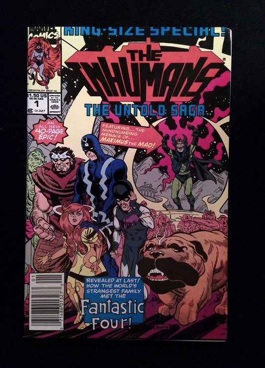 Inhumans Special #1  MARVEL Comics 1990 VF+ NEWSSTAND