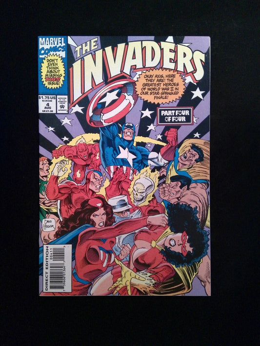 Invaders #4 (2nd Series) Marvel Comics 1993 VF/NM