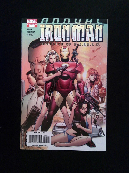 Iron Man Annual #1 (4TH SERIES) MARVEL Comics 2008 NM-