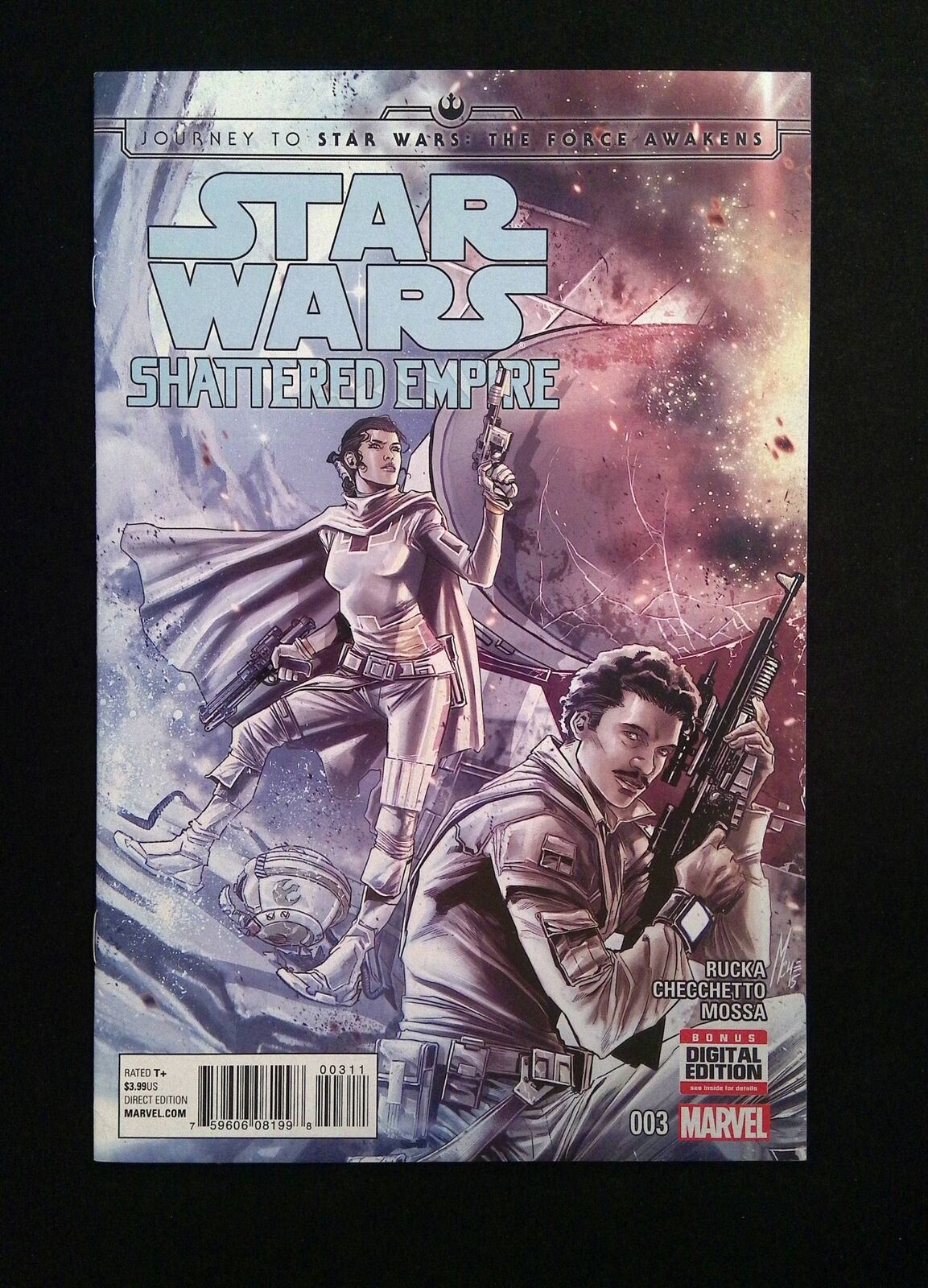 Journey to Star Wars The Force Awakens Shattered Empire #3 Marvel 2015 VF/NM