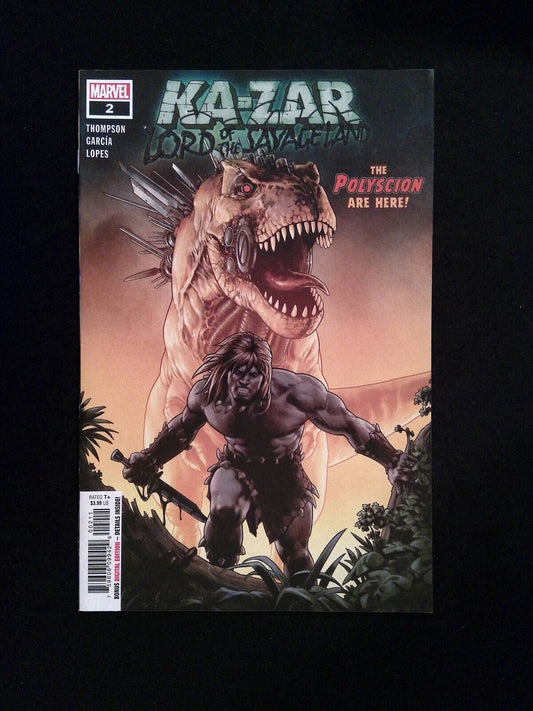 Ka-Zar Lord of the Savage Land #2  MARVEL Comics 2021 NM-