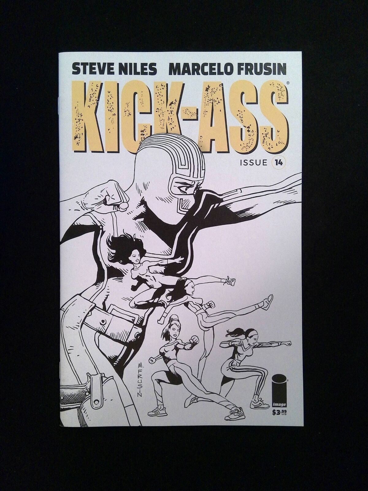 Kick-Ass #14B  MARVEL Comics 2019 NM+  FRUSIN VARIANT